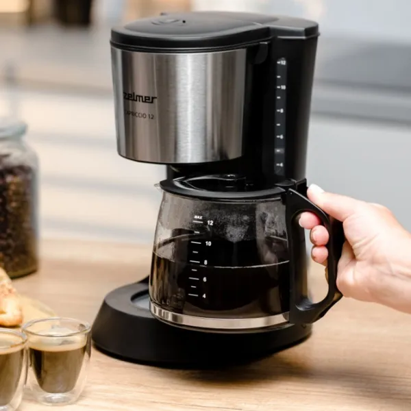 Aparat de cafea ZELMER ZCM1200 Cu picurare / 1.6 l / Black photo 6