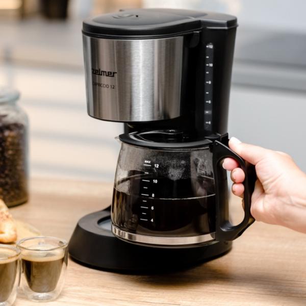 Aparat de cafea ZELMER ZCM1200 Cu picurare / 1.6 l / Black photo 6