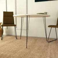 Кухонный стол зафиксированный Trendy Sandalf ДСП/ Белый photo 3