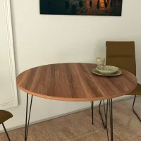 Кухонный стол зафиксированный Trendy Sandalf ДСП/ Коричневый photo 4