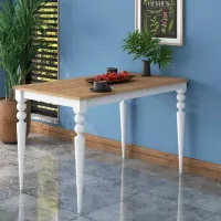 Кухонный стол зафиксированный Trendy JA104 ДСП/ Коричневый photo 3
