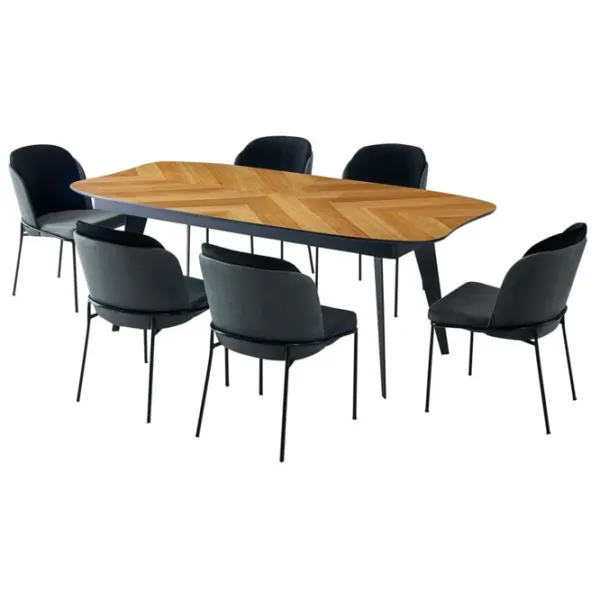 Masă de bucătărie fixă Trendy LR - 951 MDF/ Brown photo 3
