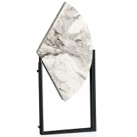 Кухонный стол cкладнои Trendy Yaprak Дерево/ Marmura White photo 4
