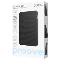 Power Bank Proove Carbon Slim 5000 mAh/ Black photo 4