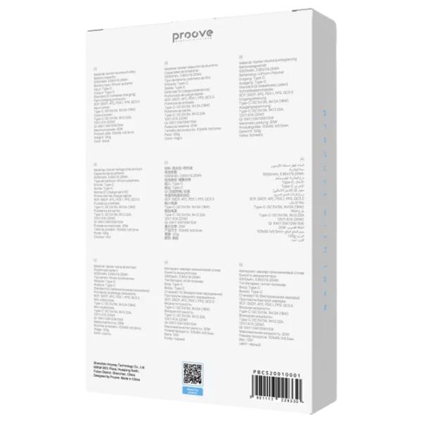 Power Bank Proove Carbon Slim 5000 mAh/ Black photo 6