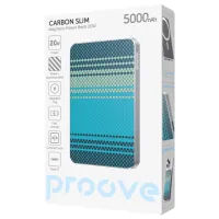 Power Bank Proove Carbon Slim 5000 mAh/ Blue photo 5