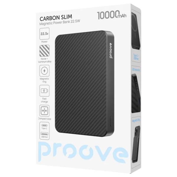 Power Bank Proove Carbon Slim 10000 мАч/ Черный photo 6