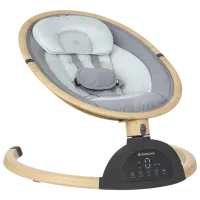 Leagăn pentru bebeluși Kikka Boo Ashlee 2025 (KB.229296) 3.3 kg/ Light Gray
