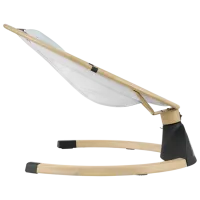 Leagăn pentru bebeluși Kikka Boo Ashlee 2025 (KB.229296) 3.3 kg/ Light Gray photo 3