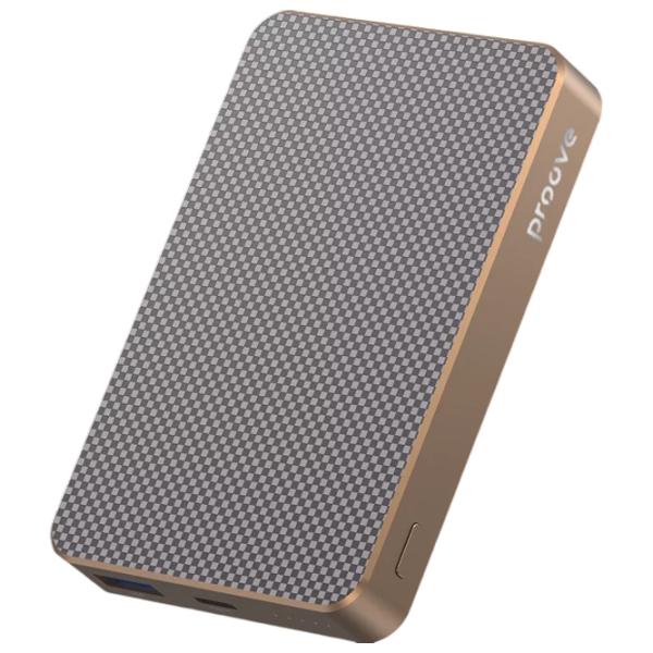 Power Bank Proove Carbon Slim 10000 mAh/ Bronze Light photo 3