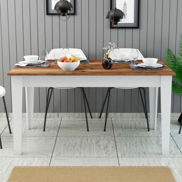 Кухонный стол зафиксированный Trendy Milan ДСП/ Коричневый photo 2
