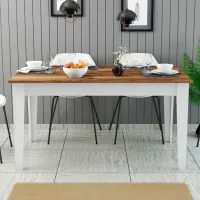 Кухонный стол зафиксированный Trendy Milan ДСП/ Коричневый photo 2