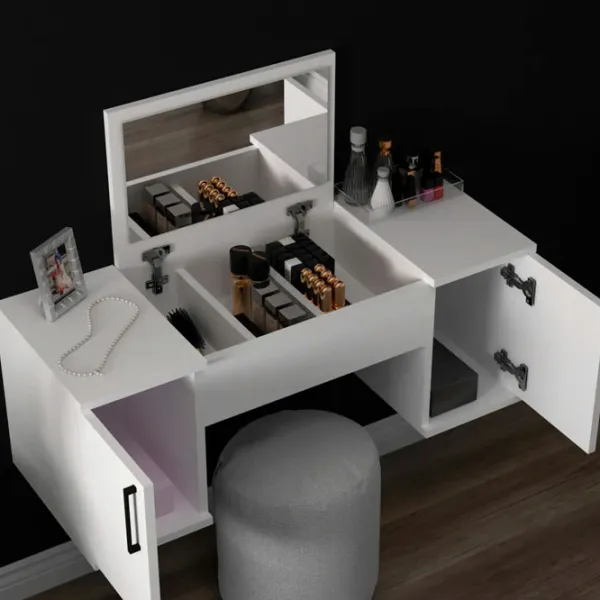 Masă de toaletă Trendy Mercan PAL / White photo 5