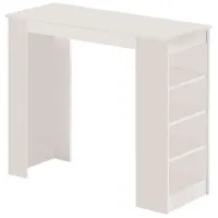 Masă de bar Trendy St1 Lemn / White