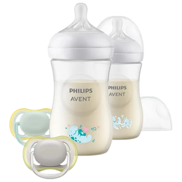 Набор бутылок Philips Avent Natural Унисекс / 0.26л / Прозрачный photo 1