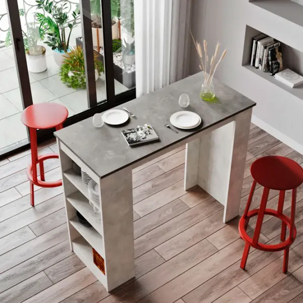Masă de bar Trendy St1 Lemn / Gray photo 3
