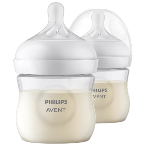Tetină pentru biberon Philips Avent Natural Unisex / 0.125l / Transparent photo 1