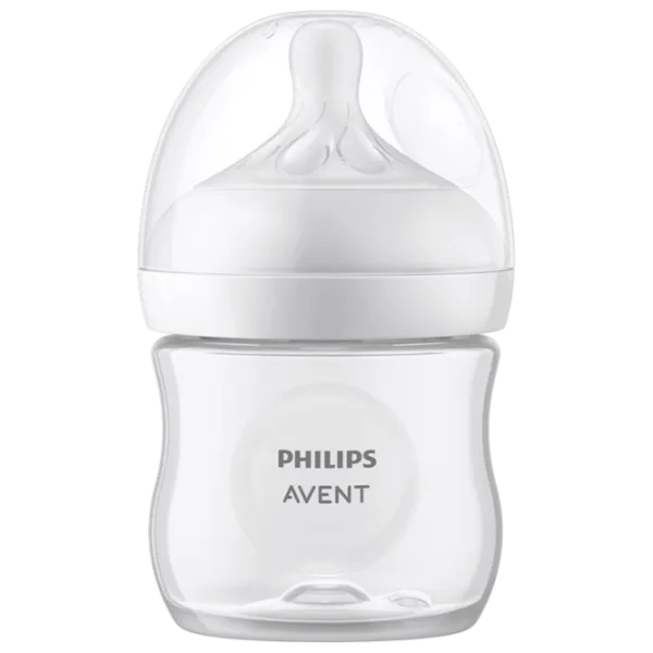 Tetină pentru biberon Philips Avent Natural Unisex / 0.125l / Transparent photo 3