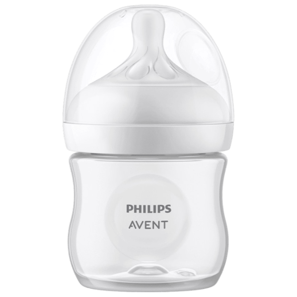 Tetină pentru biberon Philips Avent Natural Unisex / 0.125l / Transparent photo 3