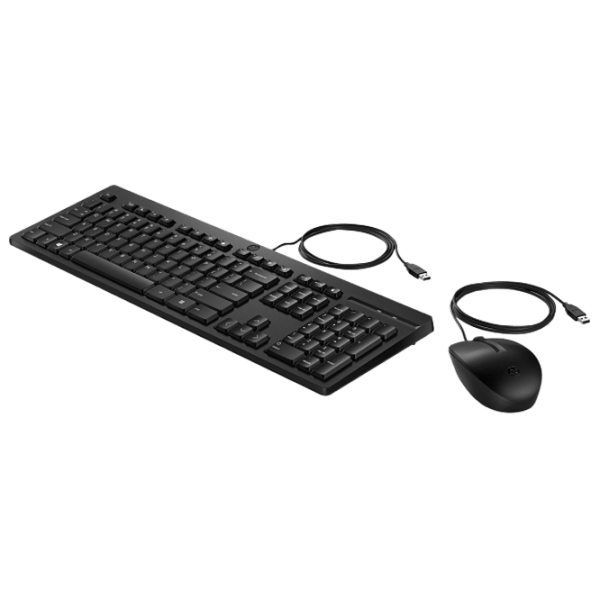 Tastatura & Mouse HP 225 Kit Cu fir / Black photo 3