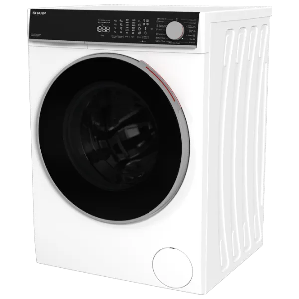 Mașină de spălat SHARP ES-DNFL014CWDA-EE 10 kg / 1400 rpm / White photo 5