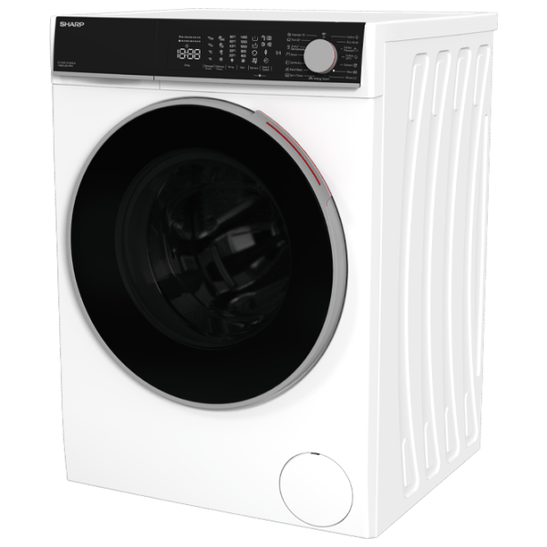 Mașină de spălat SHARP ES-DNFL014CWDA-EE 10 kg / 1400 rpm / White photo 5