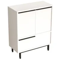 Comodă Trendy ON8B-W 90.4 x 74.8 x 35.5 / PAL / Alb