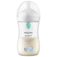 Biberon Philips AirFree Elephant Unisex / 0.26l / Transparent