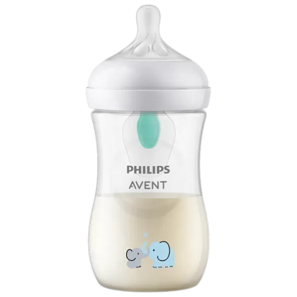 Бутылочка для кормления Philips AirFree Elephant Унисекс / 0.26л / Прозрачный photo 5