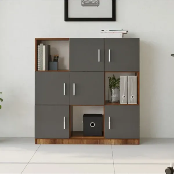 Comodă Trendy VO7-BA 121.8 x 120 x 37.6 / PAL / Antracit photo 4