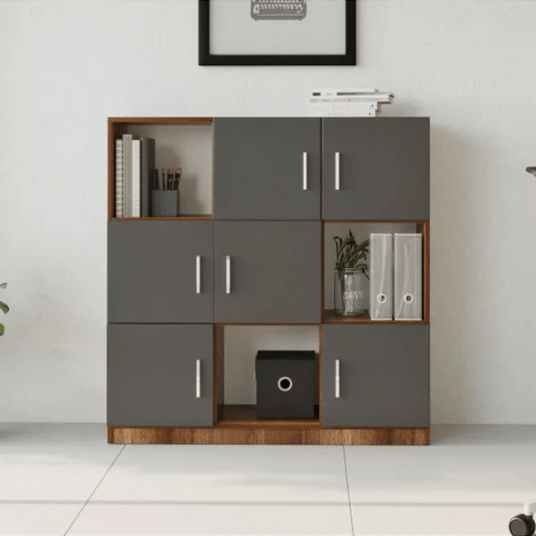 Comodă Trendy VO7-BA 121.8 x 120 x 37.6 / PAL / Antracit photo 4