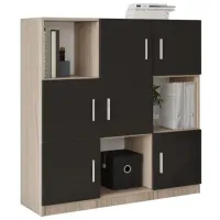 Comodă Trendy VO7-OB 121.8 x 120 x 37.6 / PAL / Black