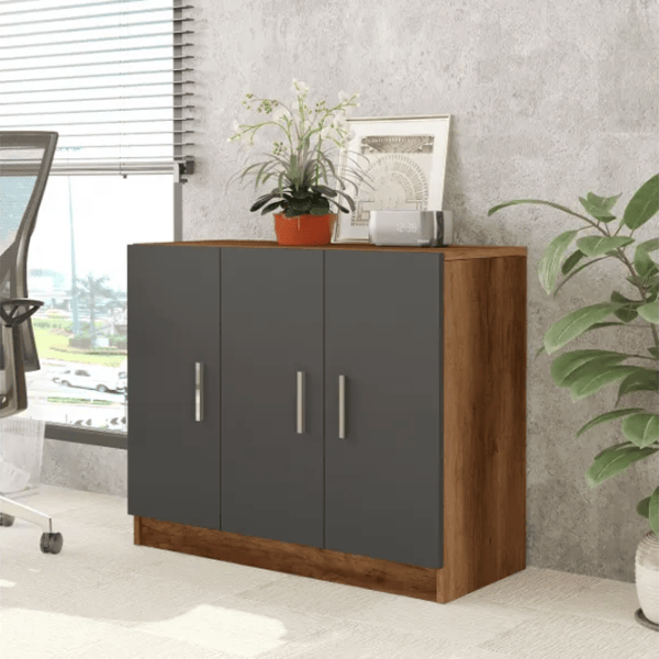 Comodă Trendy VO5-BA 73.8 x 89.1 x 38.1 / PAL / Antracit photo 4