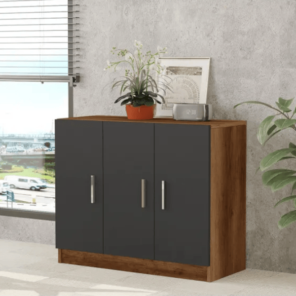 Comodă Trendy VO5-BA 73.8 x 89.1 x 38.1 / PAL / Antracit photo 6