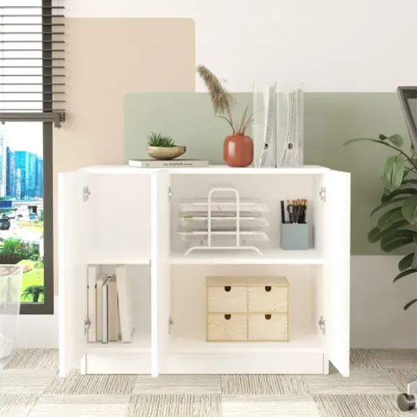 Comodă Trendy VO5-W 73.8 x 89.1 x 38.1 / PAL / Alb photo 5