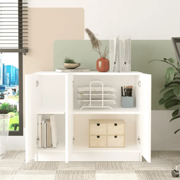 Comodă Trendy VO5-W 73.8 x 89.1 x 38.1 / PAL / Alb photo 5