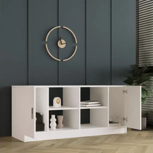 Comodă Trendy VO6-W 61.8 x 139.8 x 46.3 / PAL / Alb photo 5
