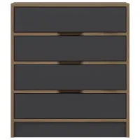 Комод Trendy Elina 40 x 70 x 79см / ДСП / Антрацит photo 2