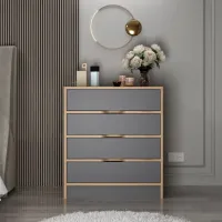 Комод Trendy Elina 40 x 70 x 79см / ДСП / Антрацит photo 4