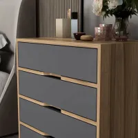 Комод Trendy Elina 40 x 70 x 79см / ДСП / Антрацит photo 7