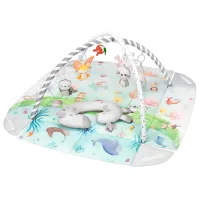 Covoraş pentru joc Lionelo Anika () 0+/ Pătrat/ Multicolor