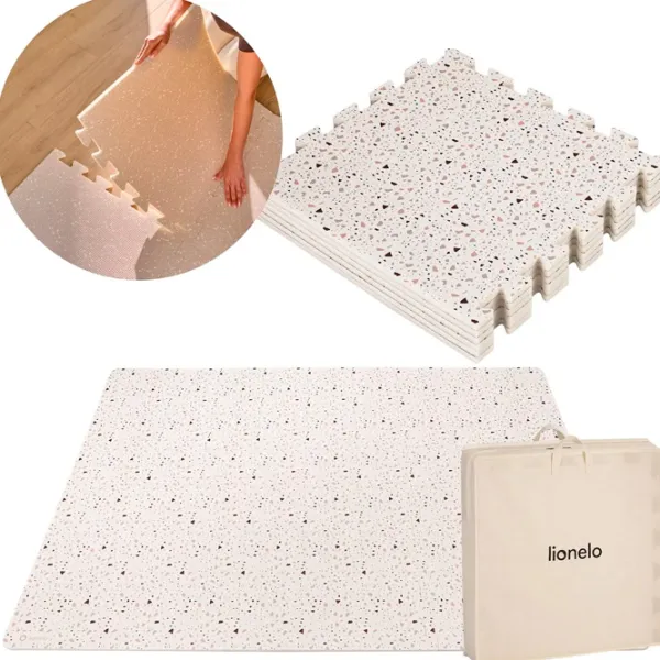 Covoraş pentru joc Lionelo Yoka () 0+/ Transformer/ Beige photo 2