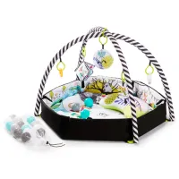 Covoraş pentru joc KinderKraft SmartPlay (KKZSMART000000) 0+/ Rotund/ Multicolor photo 2