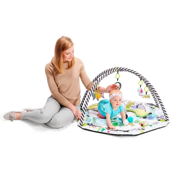 Игровой коврик KinderKraft SmartPlay (KKZSMART000000) 0+/ Круглый/ Разноцветный photo 3
