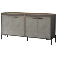 Comodă Trendy VS5-CGA 91.6 x 184 x 44.5 / PAL / Gray
