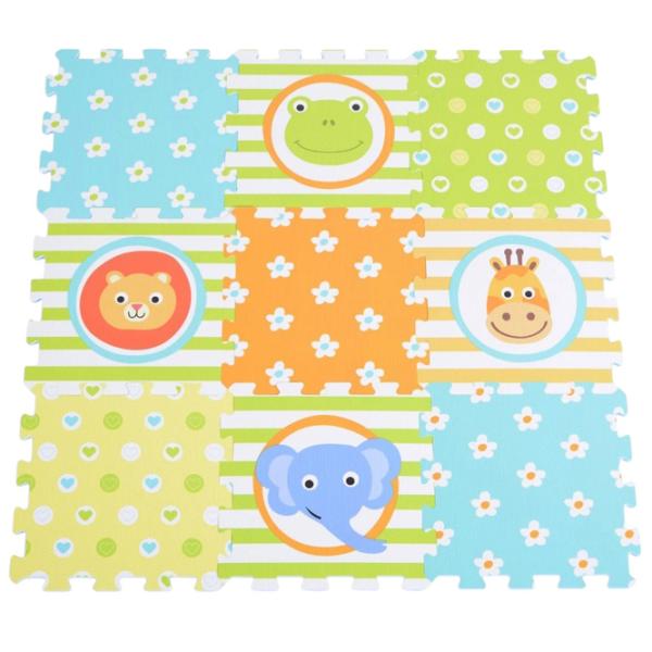 Covoraş pentru joc Lionelo Animals (3020) 10+ luni/ Transformer/ Multicolor photo 1
