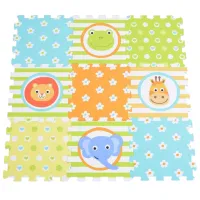 Covoraş pentru joc Lionelo Animals (3020) 10+ luni/ Transformer/ Multicolor