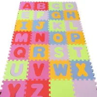 Covoraş pentru joc Essa Toys Alfabet (HK001B) 1+/ Dreptunghiular/ Multicolor photo 2