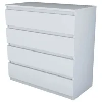 Comodă Trendy BE102 97.8 x 80 x 47 / PAL / Alb