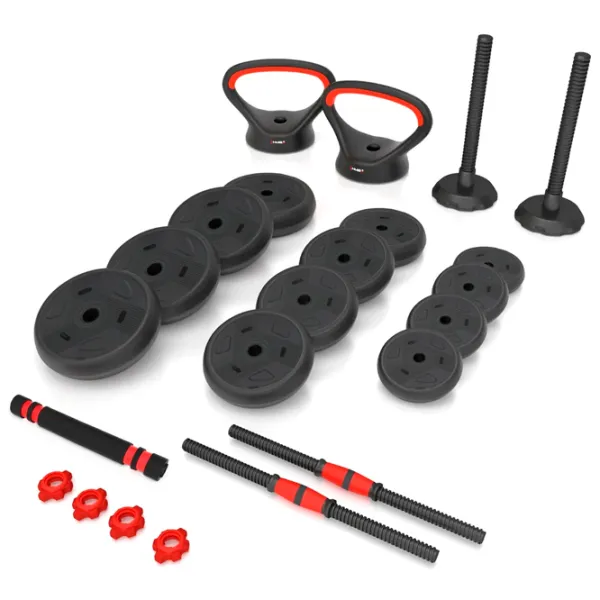 Set gantere HMS SGN130 30 kg / Cantitatea în set - 6 photo 2